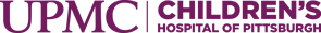 Horizontal purple logo for UPMC Children's Hospital of Pittsburgh