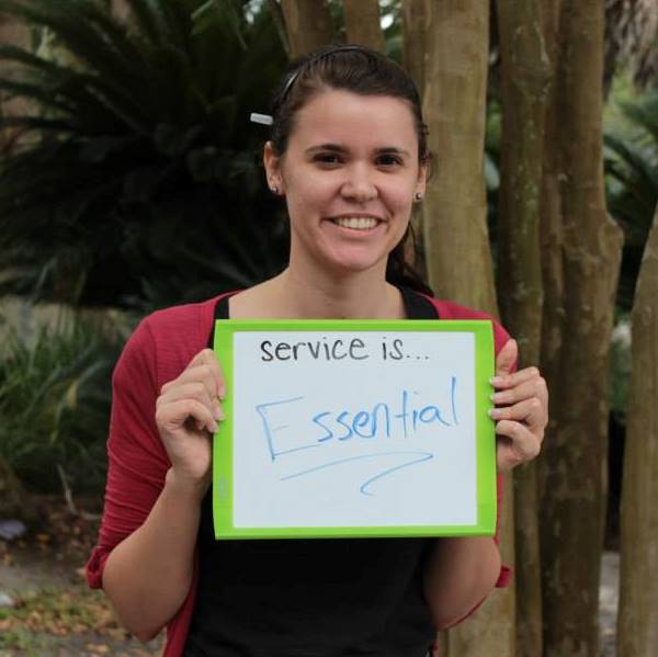 North Florida Health Corps AmeriCorps member, Britteny Johnson, Service is Essential