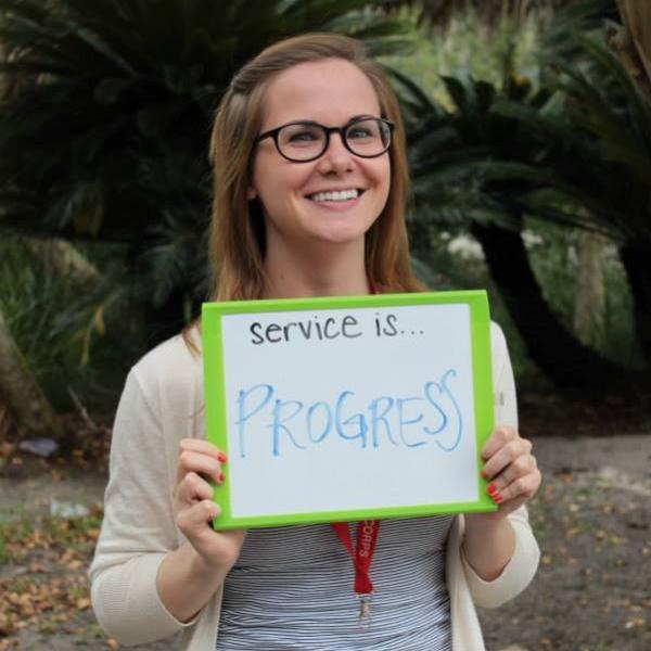 North Florida Health Corps AmeriCorps member, Erica Weber, Service is Progress