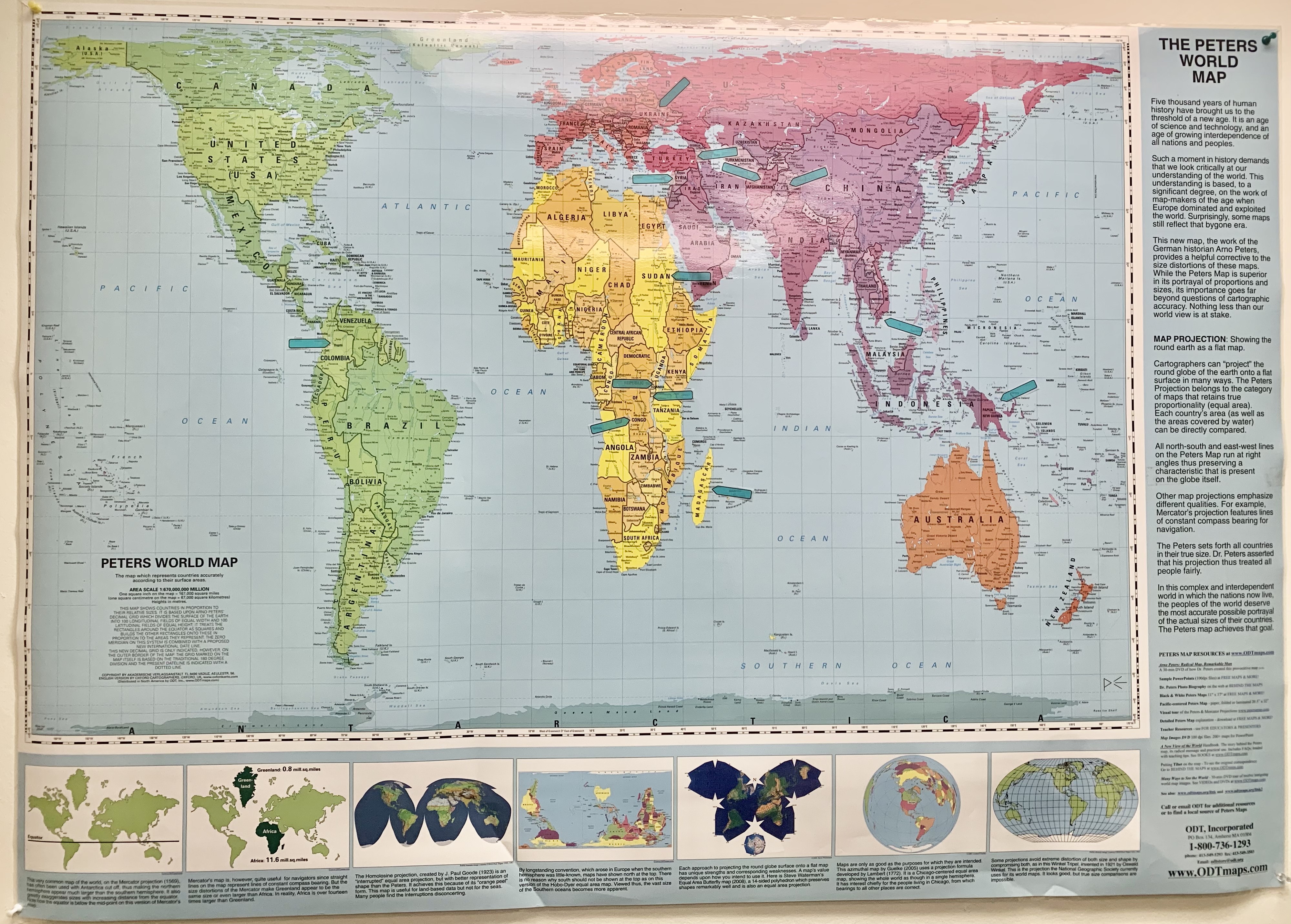 A world map