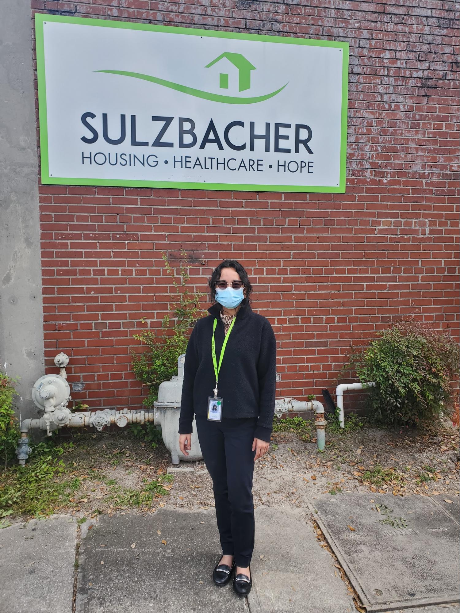 At my host site, the Sulzbacher Center I assist patients with securing one of the three “H”s, healthcare!